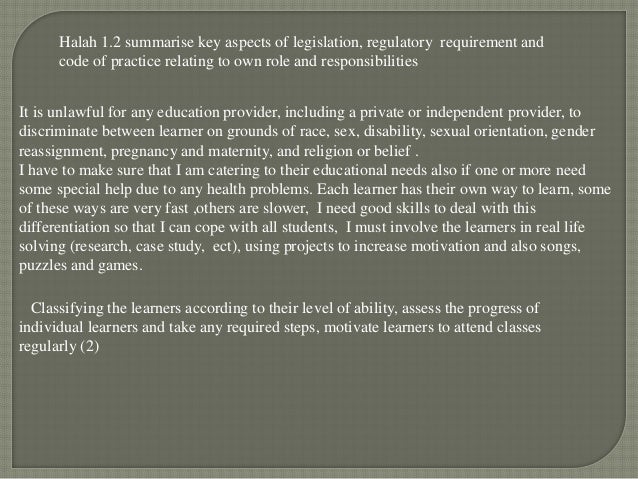 teachers working with other professionals key features of legislation